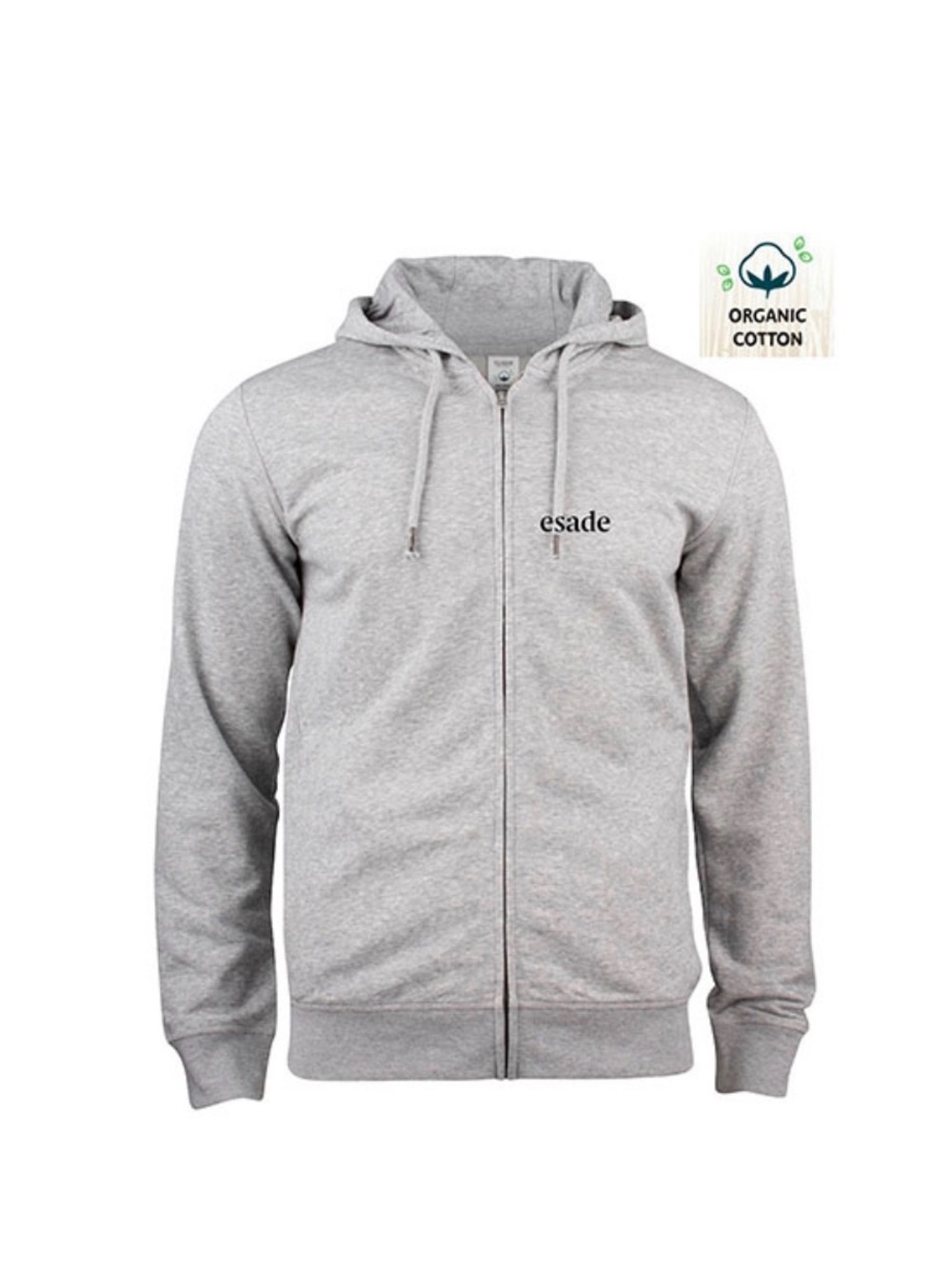 Gear For Sports Men’s Light Gray Full-Zip Hoodie